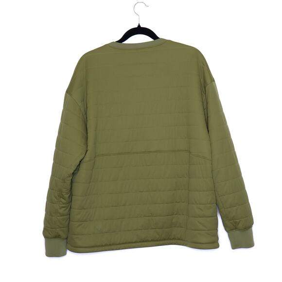 LULULEMON Dynamic Movement Crew Sweatshirt Bronze Green Pullover Women's 10 - Picture 3 of 16